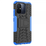 Xiaomi Redmi 12C Cover Dækmønster Stativfunktion Blå