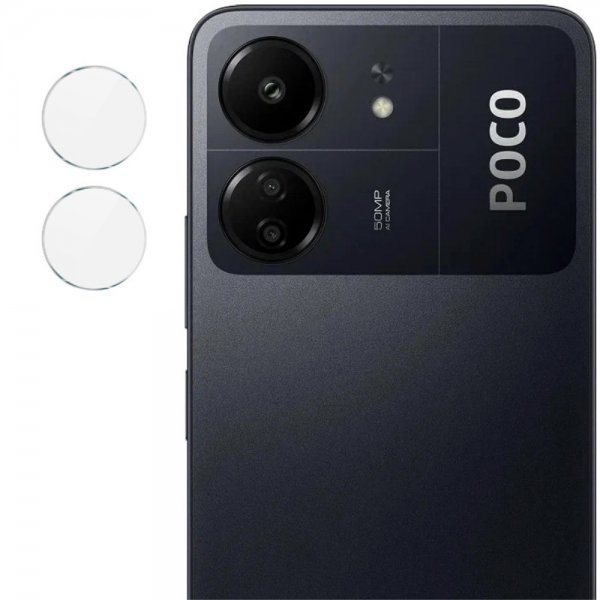 Imak Xiaomi Redmi 13C Kamerabeskyttelse i Hærdet Glas