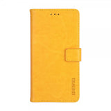Xiaomi Redmi 9T Cover Lædertekstur Gul