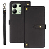 Xiaomi Redmi Note 13 4G Cover med Rem Sort