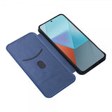Xiaomi Redmi Note 13 5G Cover Kulfibertekstur Blå