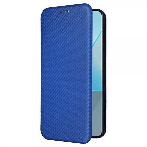 Xiaomi Redmi Note 13 5G Cover Kulfibertekstur Blå