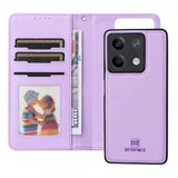 Betopnice Xiaomi Redmi Note 13 5G Etui med aftageligt cover 005 Lilla