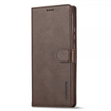 Lc.Imeeke Xiaomi Redmi Note 13 Pro 5G Etui med Kortlomme Standfunktion Brun