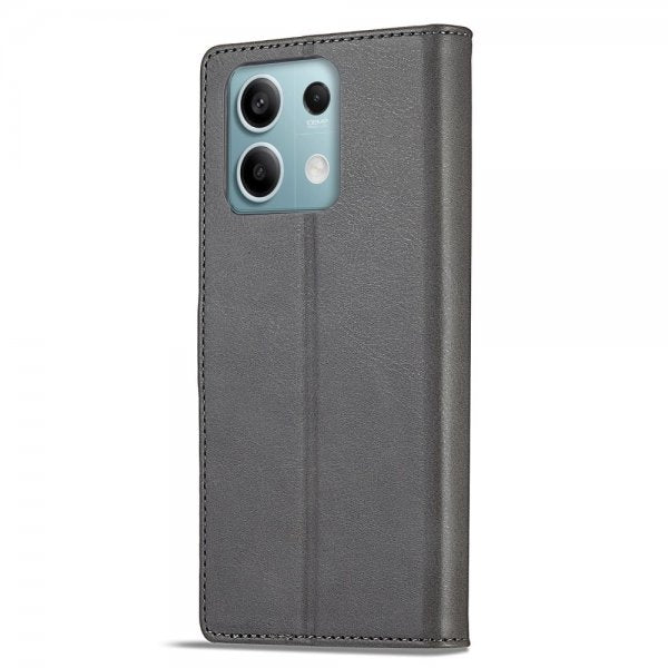 Lc.Imeeke Xiaomi Redmi Note 13 Pro 5G Etui med Kortlomme Standfunktion Grå