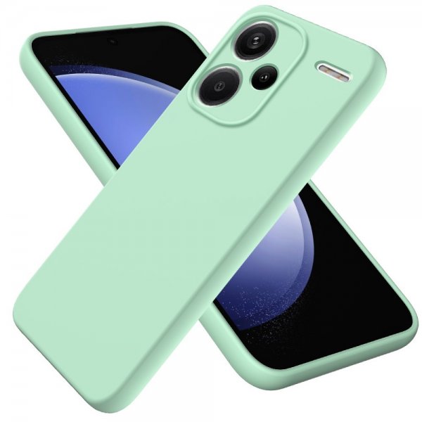 Xiaomi Redmi Note 13 Pro Plus 5G Cover med Rem Silikone Grøn