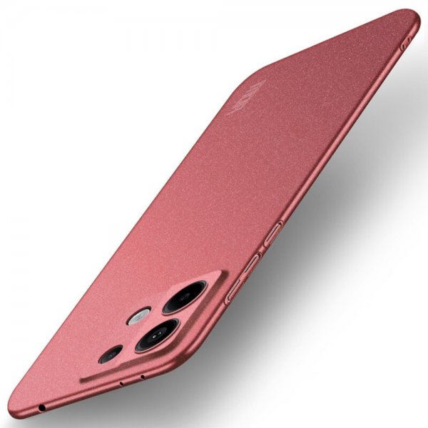 Mofi Xiaomi Redmi Note 13 Pro 5G Cover Matte Shield Rød