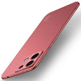 Mofi Xiaomi Redmi Note 13 Pro 5G Cover Matte Shield Rød