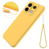 Xiaomi Redmi Note 13 Pro 5G Cover med Rem Silikone Gul