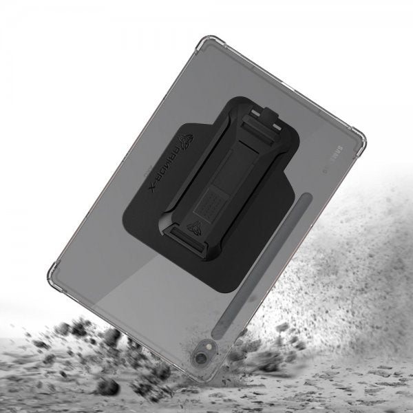 Armor-X Samsung Galaxy Tab S9 Skal Corner Protection Case Håndrem Kickstand X-Mount