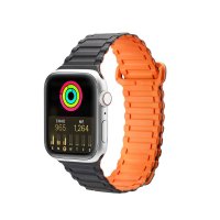 Apple Watch 38/40/41/42mm Armbånd Armor Sort