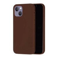iPhone 13/iPhone 14 Cover Silikone MagSafe Brun