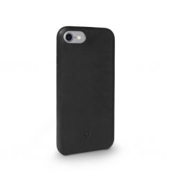 Relaxed Leather iPhone 7 Plus/iPhone 8 Plus Shell Ægte Læder Sort