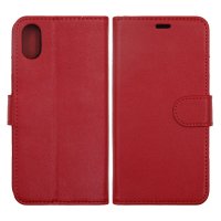 iPhone X/iPhone Xs Etui Aftageligt Cover Rød