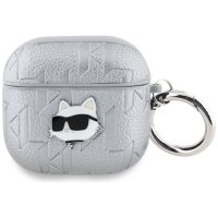 AirPods 4 Cover Monogram Choupette Sølv