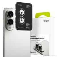 Samsung Galaxy S25 Edge Kamerabeskytter Camera Lens Frame 2-pak