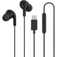 Kablede USB-C Høretelefoner Type-C Earphones Sort