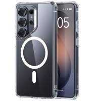 Samsung Galaxy S26 Ultra Cover Classic Hybrid MagSafe Transparent