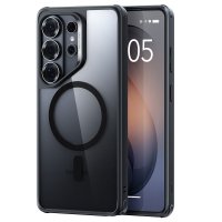 Samsung Galaxy S26 Ultra Cover Classic Hybrid MagSafe Sort Transparent