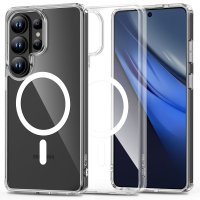 Samsung Galaxy S26 Ultra Cover FlexAir Hybrid MagSafe Transparent