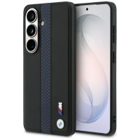 Samsung Galaxy S26 Cover Perforated Stripe MagSafe Sort Blå