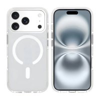 iPhone 17 Pro Cover Stødabsorberende MagSafe Hvid
