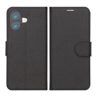 iPhone 17 Etui med Kortholder Stativfunktion Sort