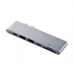 iAdapt 7-in-1 Multiport USB-C Hub + Card Reader