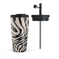 Flaske Termokrus med låg og sugerør Imperial