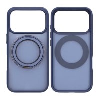 iPhone 17 Pro Cover Roterbart Stativ Blå