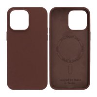iPhone 14 Pro Max Cover Silikone MagSafe Brun