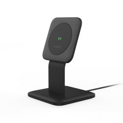 Trådlös laddare Snap+ Wireless Charging Stand MagSafe Sort