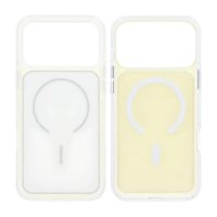 iPhone 17 Pro Cover Bumper MagSafe Hvid