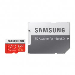 Original EVO Plus microSD Hukommelseskort 32 GB med SD-Adapter