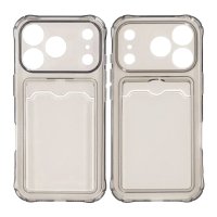 iPhone 17 Pro Cover Kortholder Sort