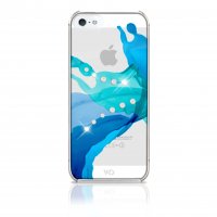 iPhone 5/5S/SE 2016 Cover Liquids Blå