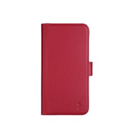 iPhone 14 Pro Max Etui med Kortholder Rød