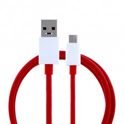 Original Kabel Warp Charge USB-A/USB-C 1.5 meter Rød