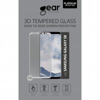 Samsung Galaxy S8 Skærmbeskytter 3D Sølv