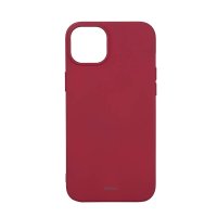 iPhone 15 Plus Cover Silicone Touch MagSeries Deep Red