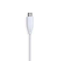 Ladekabel Micro-USB til USB-A 1m Hvid