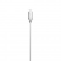 Ladekabel Micro-USB til USB-A 2m Hvid.