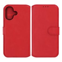 iPhone 17 Etui Kortholder til 4 kort Aftageligt cover Rød