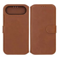 iPhone Air Etui Detachable Wallet Case Brun