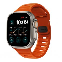 Apple Watch 44/45/46mm/Apple Watch Ultra Armbånd Sport Band Ultra Orange
