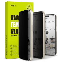 iPhone 15 Skærmbeskytter Privacy Tempered Glass Installation Jig