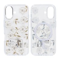 iPhone 17 Cover Mønster MagSafe Blomster