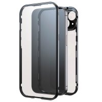 iPhone 15 Cover 360 Glass Transparent Sort