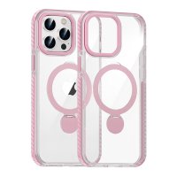 iPhone 14 Pro Cover Ring Stand MagSafe Lyserød