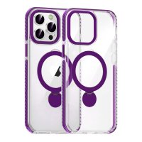 iPhone 14 Pro Cover Ring Stand MagSafe Lilla